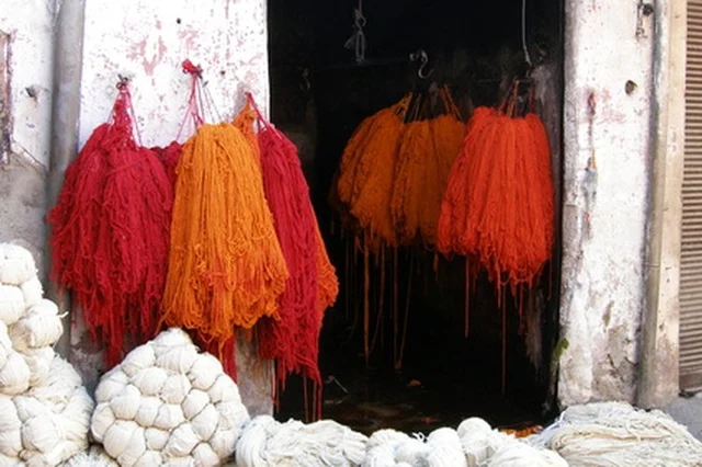 How to Set Dye in Wool Yarn